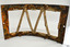 Frame has encrustations and degradation.