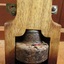 Timber around the barometer has fixing points to mount it into the cast metal case