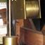 Pendulum is on the left of photo and winding mechanism can be seen also