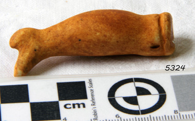Doll's leg, Bisque dolls were being made from the 1860’s