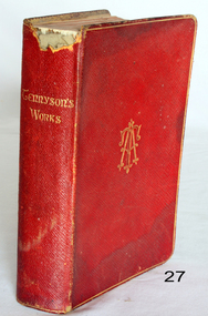 Literary work - Book, The Works of Alfred Lord Tennyson, 1892