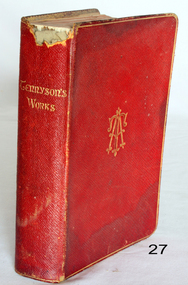 Literary work - Book, Macmillan & Co, The Works of Alfred Lord Tennyson, 1892
