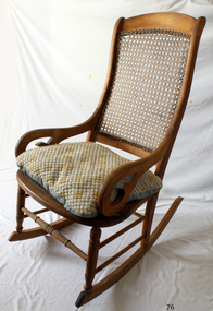 Timber and cane rocking chair, light weight