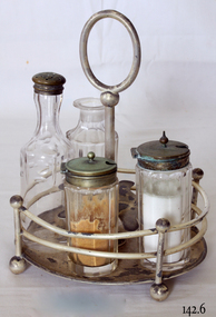 Domestic object - Cruet Set, William Hutton & Sons, Circa 1900