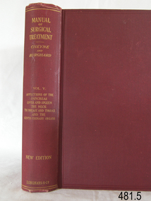 Book, A Manual of Surgical Treatment Vol 5