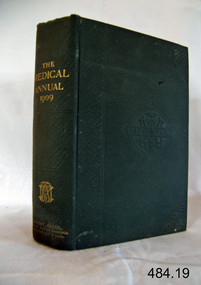 Book, The Medical Annual and Practitioners Index 1909