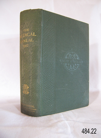 Book, The Medical Annual and Practitioners Index 1912