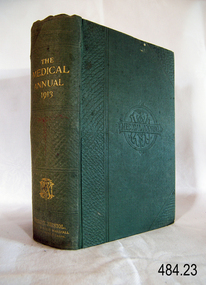 Book, The Medical Annual and Practitioners Index 1913