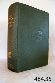 Book, The Medical Annual and Practitioners Index 1926