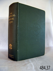 Book, The Medical Annual and Practitioners Index 1934