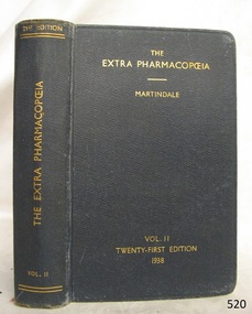 Book, The Extra Pharmacopoeia Vol 2