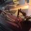 Bracket is behind glass but details are the moulded metal still clear.
