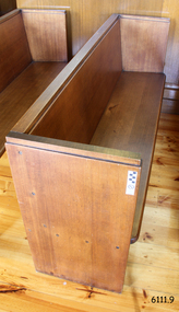 Furniture - Pew, Circa 1944