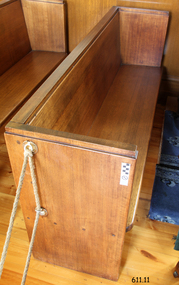 Furniture - Pew, Circa 1944
