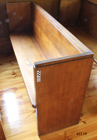 Furniture - Pew, Circa 1944