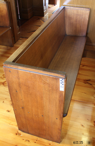 Furniture - Pew, Circa 1944