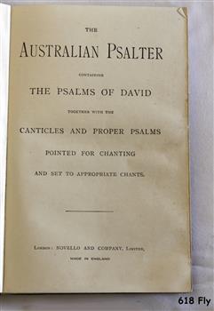 Black print on white paper with book and publisher's details