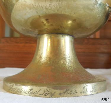 Inscribed in script "Presented By Mrs. B."