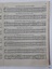 Right side page of music score from within the book