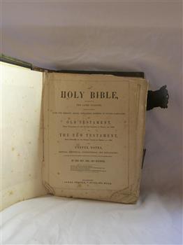 Title pages facing viewer, paper has age spots.
