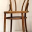 Cane chair with round back and round seat