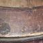 The numbers 3 and 4 have been embossed into the timber under the seat
