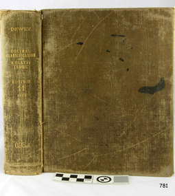 Book, Decimal Classification and Relativ Index