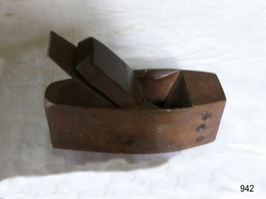 Tool - Wood smoothing plane coffin pattern, Mathieson and Son, Late 19th to early 20th Century