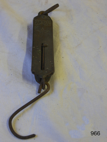 Equipment - Balance Spring Scale, Peck, Stow & Wilcox, 1890-1910