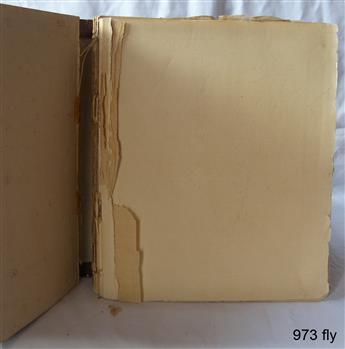 Cover and pages have separated from the binding