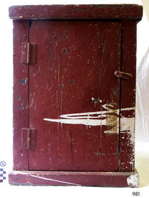 Furniture - Cupboard, Possibly 1920, when the City of Rayville was built