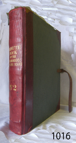 Book, Warrnambool Harbour Board Minute Book No 2