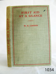 Book, First Aid At A Glance