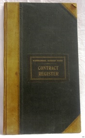 Register Book, Warrnambool Harbour Board Contract Register 1930