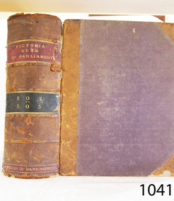 Book, Acts of Parliament of Victoria 30 & 31