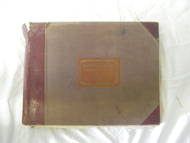 Record Book, Warrnambool Lighthouse Register of Meteorological Observations 1897 Oct
