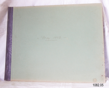 Record Book, Warrnambool Lighthouse Register of Meteorological Observations 1902 May