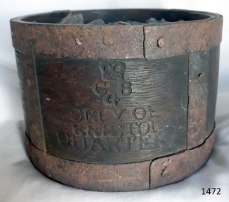 Functional object - Standard Measure, Late 18th to early 19th century (before the standardised measurement was introduced in England in 1824)