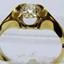 Ring standing, showing pillars between which the diamond is set