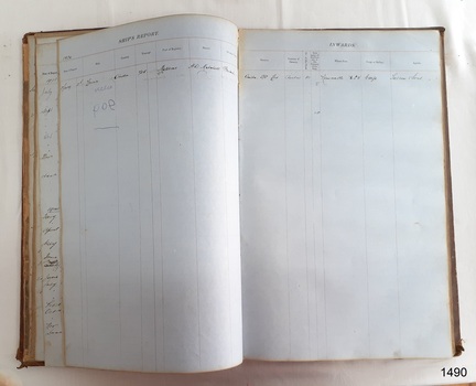 Handwritten entry in black pen. Also a child's entry in pencil.