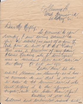 Letter from Mr Harding to Mr Murphy re Victory oat p1.jpg