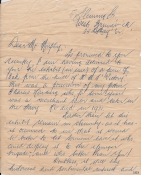 Letter from Mr Harding to Mr Murphy re Victory oat p1.jpg