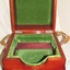 Case has green lining and is fitted to store chronometer