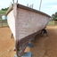 Clear view of the construction of the bow