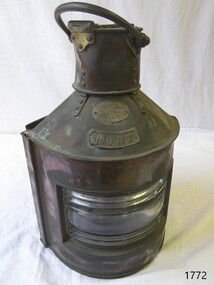 Functional object - Ships Lamp, Telford, Grier and Mackay, 1914-1915
