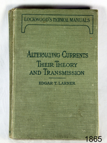 Book, Alternating Currents