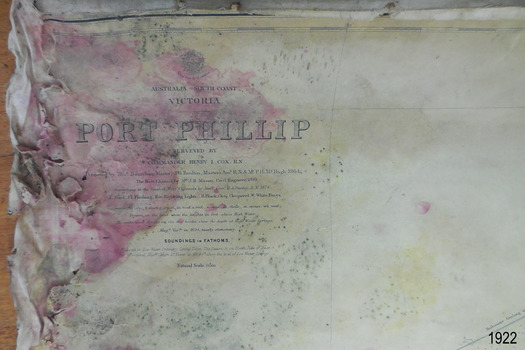 Text includes 'Australia - South Coast, Victoria, Port Phillip' and details of the creators