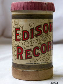 Gramophone cylinders, National Phonograph Co, The Bells of Aberdovey, April 1908