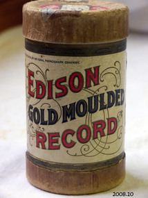 Gramophone cylinders, National Phonograph Co, Bells - Bell Solo from The Magic Flute, Dec 1907