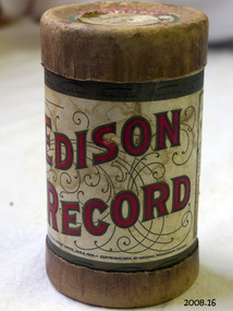 Gramophone cylinders, National Phonograph Co, Petite Mignon, April 1908